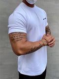 Slim Fit Sports Cotton T-shirts for Men