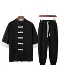 Chinese Style Summer Linen Sets for Men