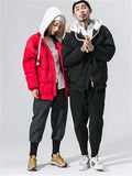 Chinese Streetwear Winter Hooded Designer Coat