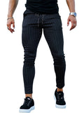 Men's Fashion Slim Fit Stripe Business Formal Dress Pants