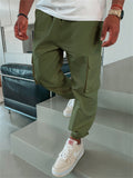 Summer Quick Dry Breathable Multi-pocket Sweatpants for Men