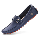 Male Leisure Comfort Walking Horse Logo Flats