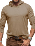 Long Sleeve Clothing Holiday Plain Hoodies for Men