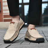 Men's Fashion Slip On Handmade Leather Flats