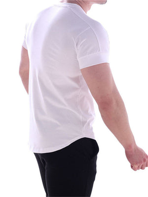 Men's Comfy Slim Fit Training Muscle Fitness T-shirt