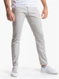 Men's Fashionable Mid-Rise Slim Fit Trousers