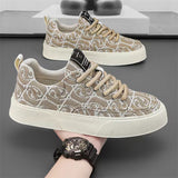 Cloud Embroidery Cozy Cotton Cloth Casual Shoes for Men