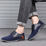 Leisure Round Toe Lace Up Anti Slip Cozy Male Shoes