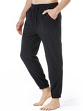 Men's Casual Solid Color Drawstring Jogging Yoga Pants