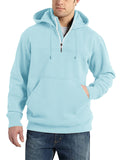 Men's Stylish 1/4 Zip Sportswear Fleece Hoodies