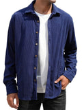 Men's Fall Preferred Corduroy Lapel Button Up Shirt