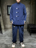 Men's Autumn Winter Comfort Linen Outfits