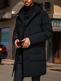 Winter Cotton-padded Jacket Mid-length Down Coat for Men