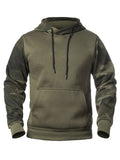 Camouflage Thicken Warm 100% Cotton Long Sleeve Hoodies for Men