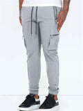 Outdoor Running Summer Men's Multi-pocket Cargo Pants