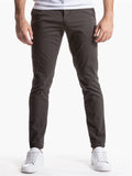 Men's Fashionable Mid-Rise Slim Fit Trousers