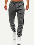 Men's Fitness Running Strecthy Mid-Rise Sport Pants