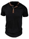 Summer Cotton Blend Sports Cozy Breathable Shirt for Men