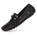 Male Leisure Comfort Walking Horse Logo Flats