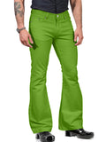 Men's Trendy Mid-Rise Stretchy Flared Pants