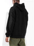 Male Winter Fleece Warm Loose Sports Daily Hoodie