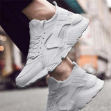 Men Breathable Lace-Up Wide Fit Chunky Sneakers