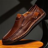 Men's Casual Breathable Solid Color Loafers