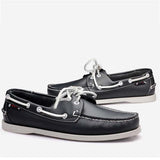 Men's Fashion Leather Boat Shoes