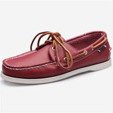 Men's Fashion Leather Boat Shoes