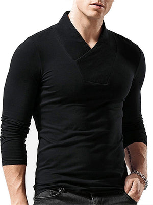 Turtleneck Pullover Long Sleeve Slim T-Shirts