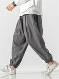 Men's Comfy Loose Linen Harem Pants