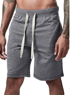 Mens Casual Loose Comfy Vertical Beach Knee Shorts