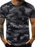 Summer Camouflage O-Neck T-Shirts