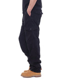 Loose Casual Classic Straight Cargo Pants With Pockets