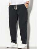 Mens Casual Vintage Loose Harem Pants