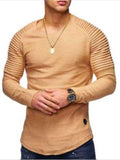 Casual Slim Fit Personality Long Sleeve T-Shirts