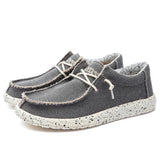 Mens Breathable Wearable Plus Size Casual Canvas Loafers