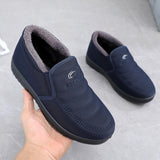 Winter Warm Cotton Lined Comfy Casual Shoes