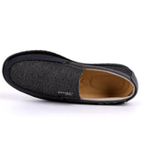 Mens Patchwork Business Soft Sole Casual Flat Shoes