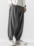 Men's Comfy Loose Linen Harem Pants