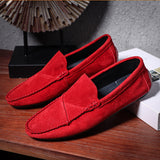 Breathable Slip on Casual Leather Loafers for Men