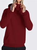 Mens Fashion Warm Lining Hooded Hoodies