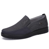 Mens Patchwork Business Soft Sole Casual Flat Shoes