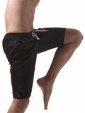 Mens Casual Summer Beach Knee Shorts