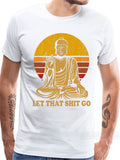 Buddha Printed Casual Men T-Shirts