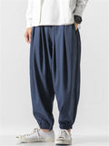 Men's Comfy Loose Linen Harem Pants