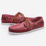 Men's Fashion Leather Boat Shoes