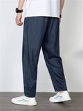 Casual Straight Leg Comfortable Linen Business Ultra-Thin Pants