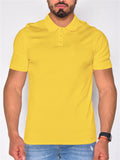 Men's Summer Breathable Short Sleeve Lapel Polo Shirt