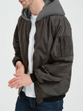 Autumn Simple Waterproof Hooded Jackets for Men